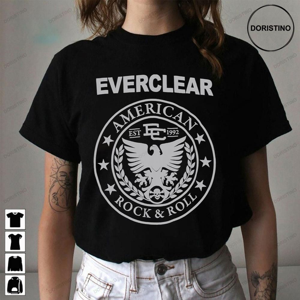 American Rock And Roll Everclear Limited Edition T-shirts